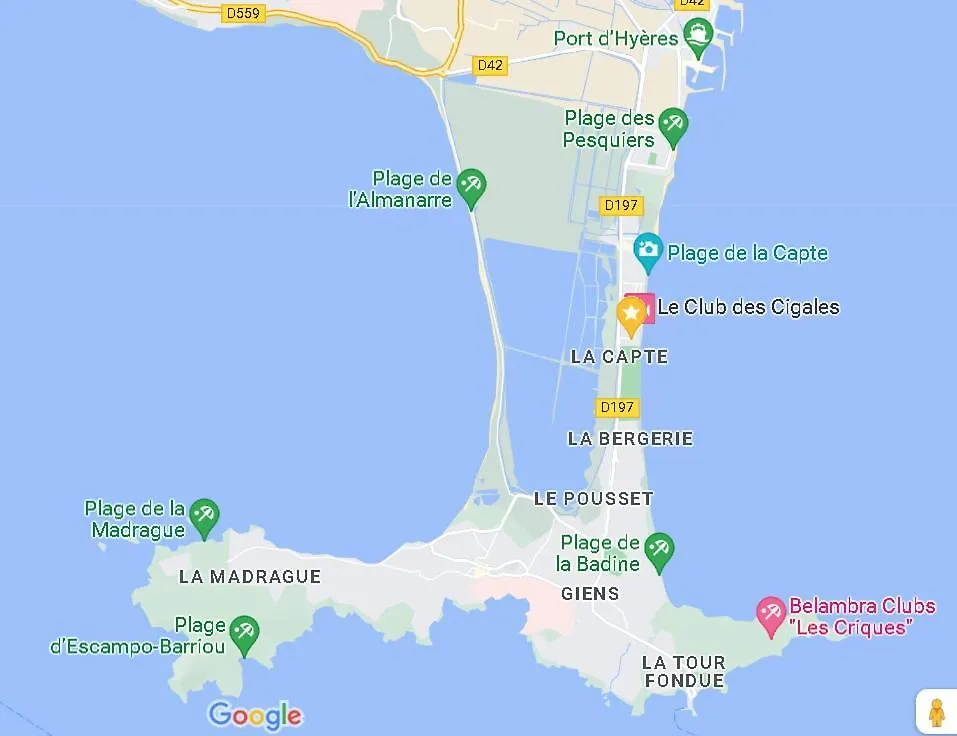 T2 Climatise A 20 Metres De La Plage Appartement Hyères Frankrijk